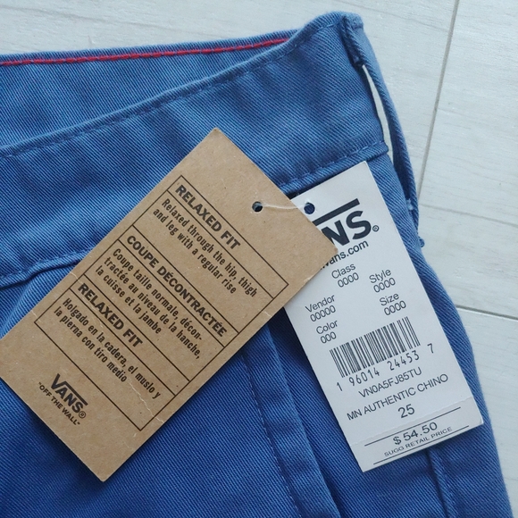 VANS NEW Authentic Chino Pants Relaxed Fit - Picture 5 of 9